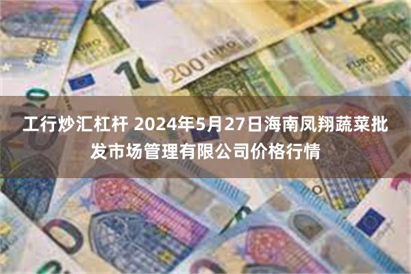 工行炒汇杠杆 2024年5月27日海南凤翔蔬菜批发市场管理有限公司价格行情