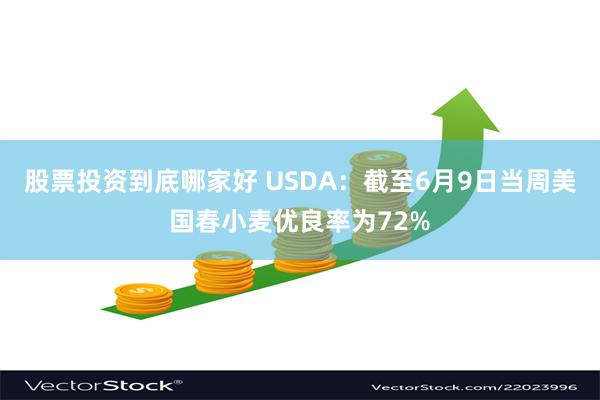 股票投资到底哪家好 USDA：截至6月9日当周美国春小麦优良率为72%