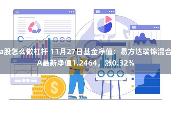 a股怎么做杠杆 11月27日基金净值：易方达瑞锦混合A最新净值1.2464，涨0.32%